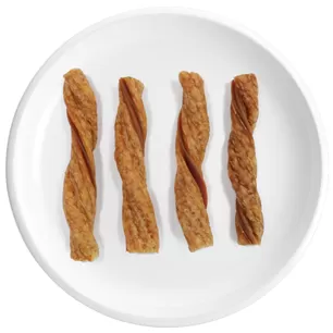 땅콩 맛 무가죽 치킨 스파이럴